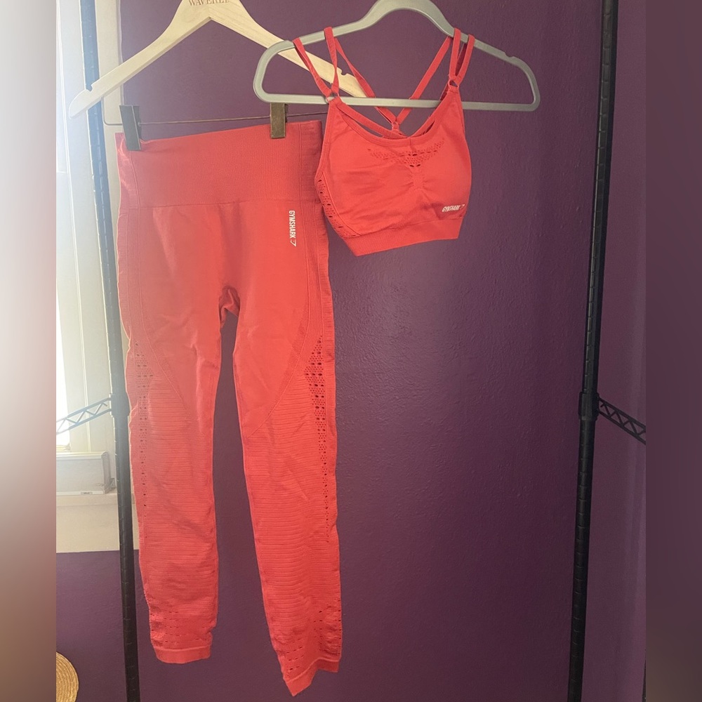 Gymshark ENERGY SEAMLESS Two Piece Set - Small Top, Medium Bottom